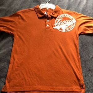 Kids Texas Longhorn polo size 10/12